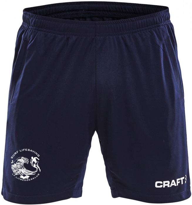 Craft - Progress Practice Shorts - Navy blue & white