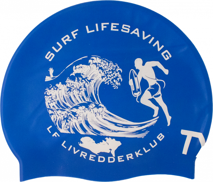 Sportyfied - Lfl Swimming Cap - Niebieski & biały